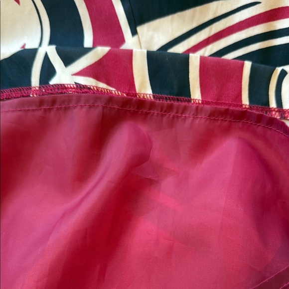 MERONA Abstract Retro Mod Sheath Dress Size 2 - Picture 7 of 9